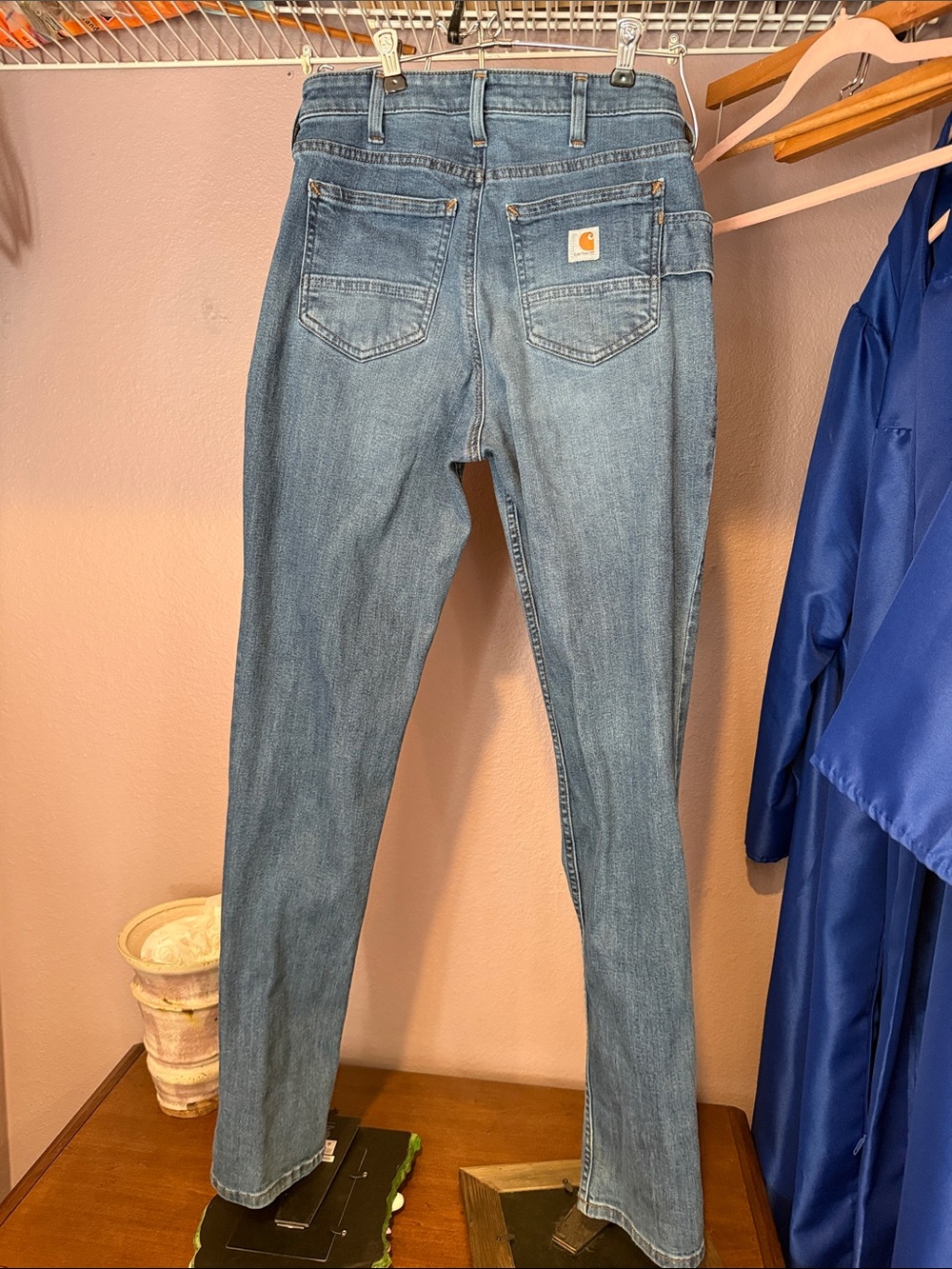 Carhartt Women's Medium Blue Skinny Jeans